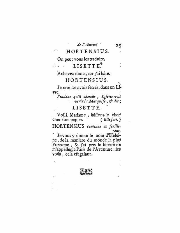 1728 : La seconde surprise de l’amour