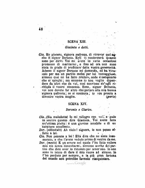 1872 : Le false confidenze