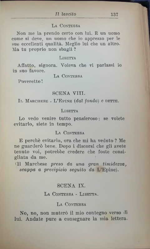 1930 : Il lascito (Maria Luisa Fanciulli)