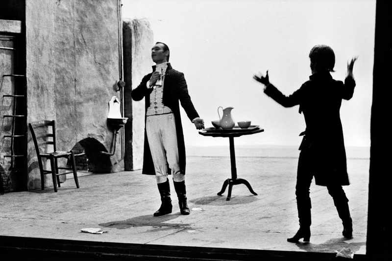 1971 : La finta serva ovvero il furbo punito, Photos du spectacle