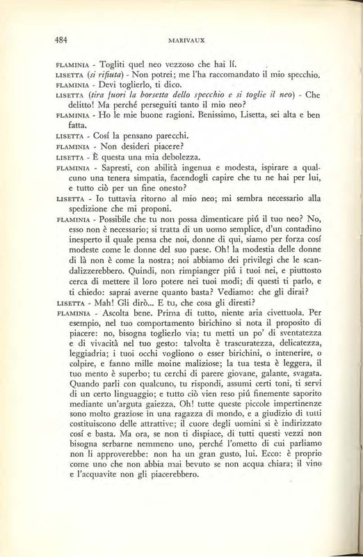 1959 : La duplice incostanza (Marcello Spaziani)