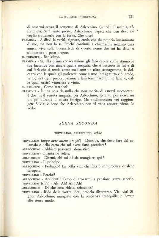1959 : La duplice incostanza (Marcello Spaziani)