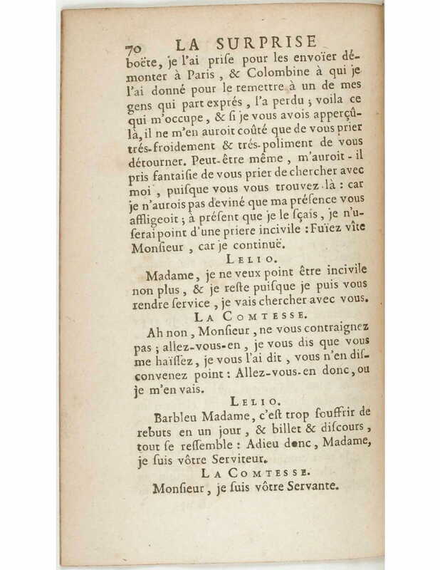 1723 : La surprise de l’amour