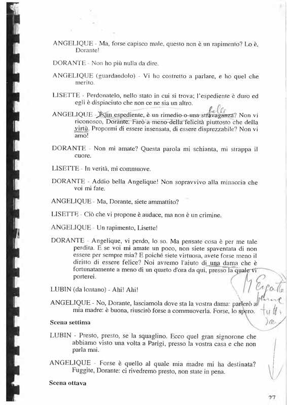 1995 : La madre confidente (Franco Però)