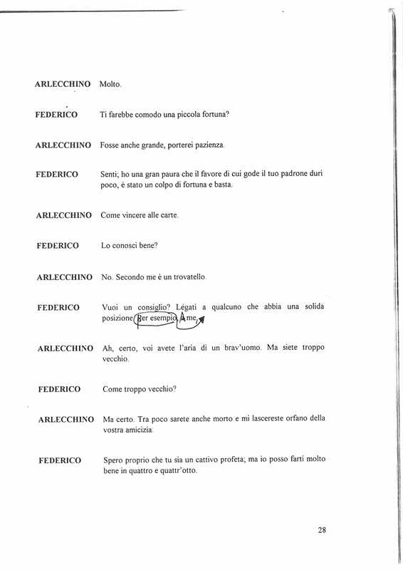 1997 : Il principe travestito (Cristina Pezzoli)