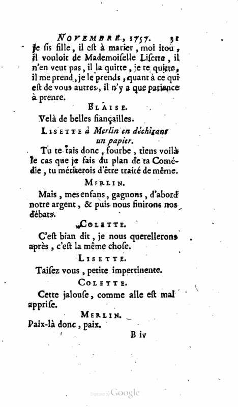 1757 : Les acteurs de bonne foi