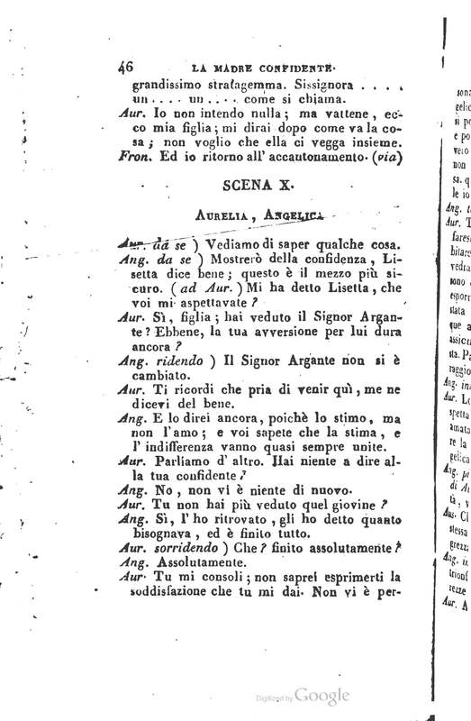 1825: La madre confidente (anonyme)