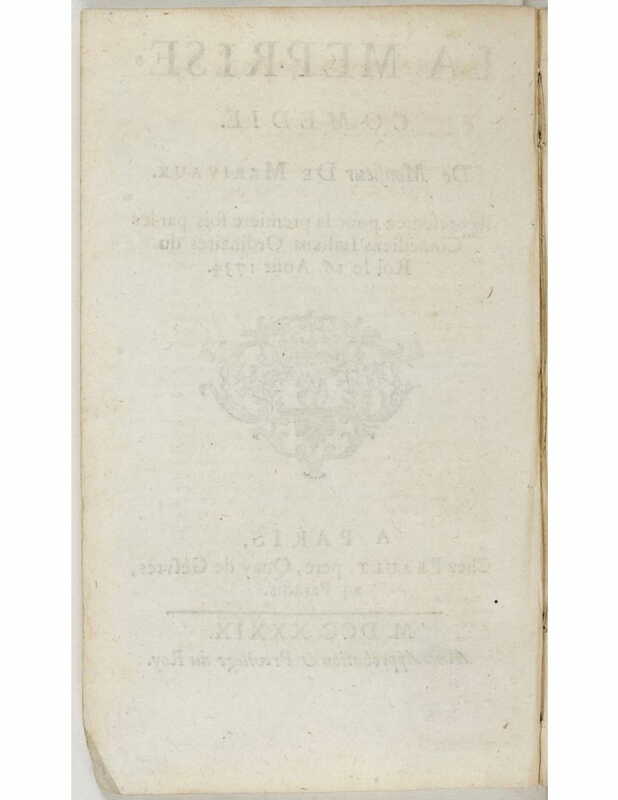 1739 : La méprise