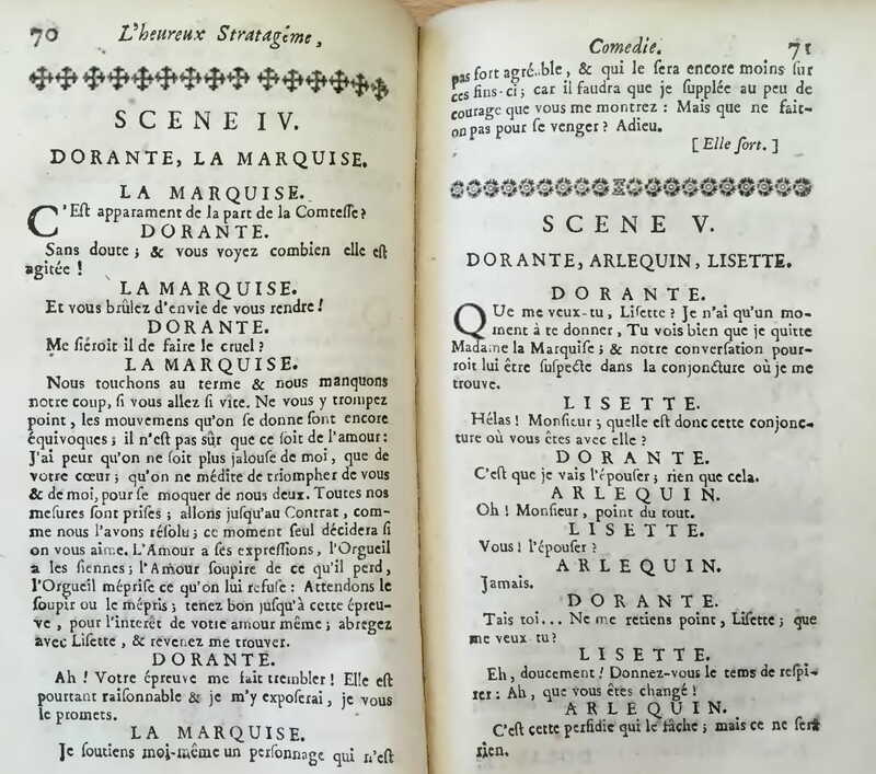 1733 : L’heureux stratagème