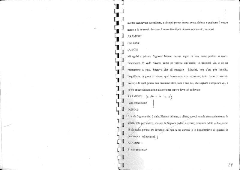 1998 : Le false confidenze (Toni Servillo)