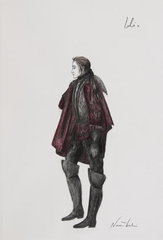 1997 : Il principe travestito (Maquettes des costumes)