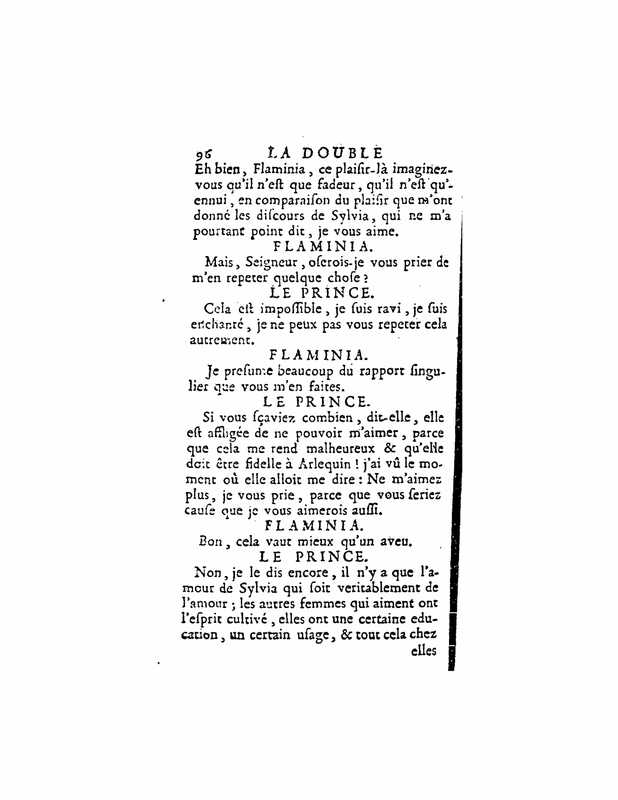 1724 : La double inconstance