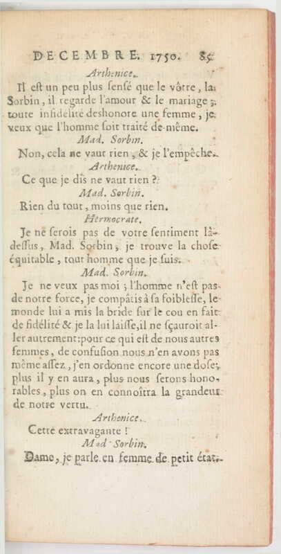 1750 : La colonie