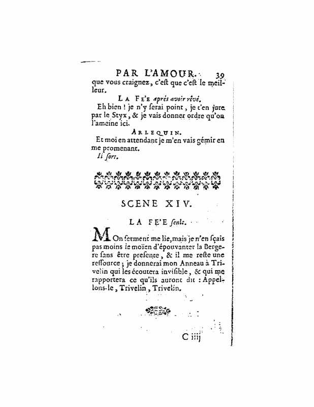 1723 : Arlequin poli par l’amour