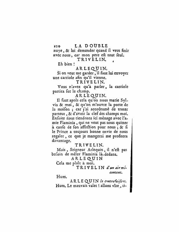 1724 : La double inconstance