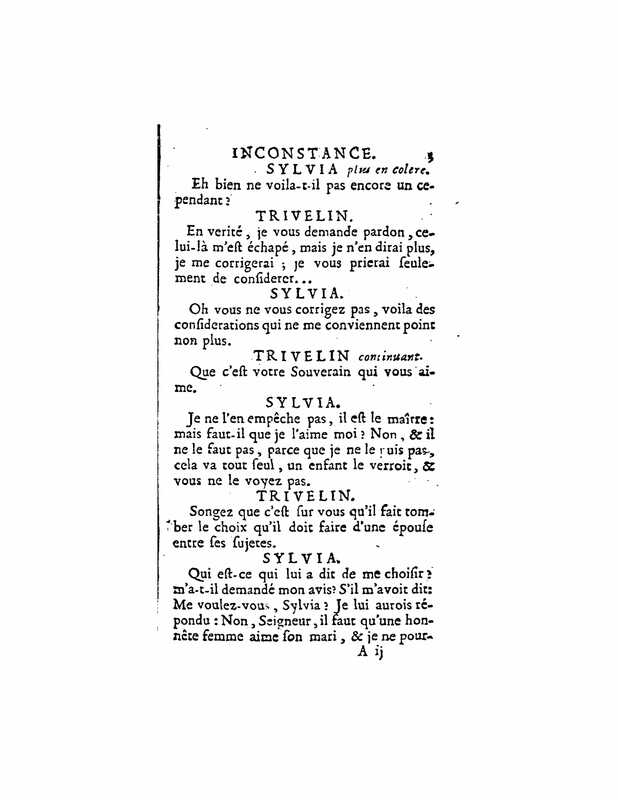 1724 : La double inconstance