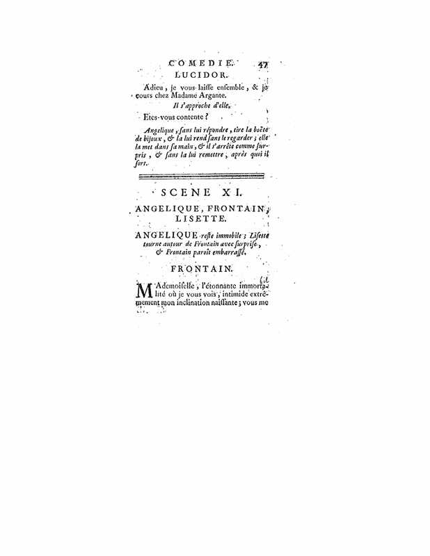 1740 : L’épreuve