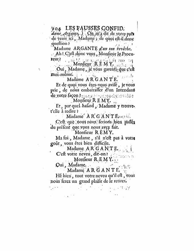 1738 : Les fausses confidences