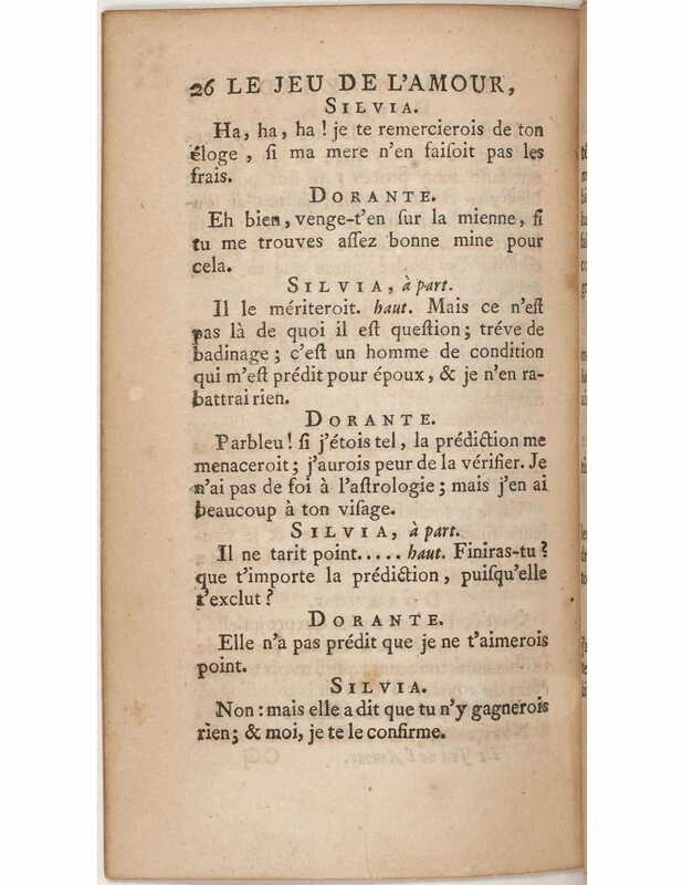 1730 : Le jeu de l’amour et du hasard