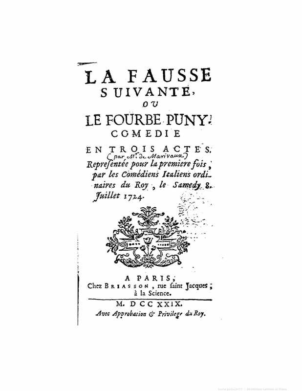 1729 : La fausse suivante