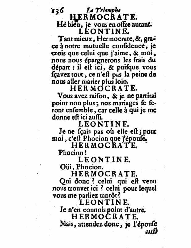 1732 : Le triomphe de l’amour
