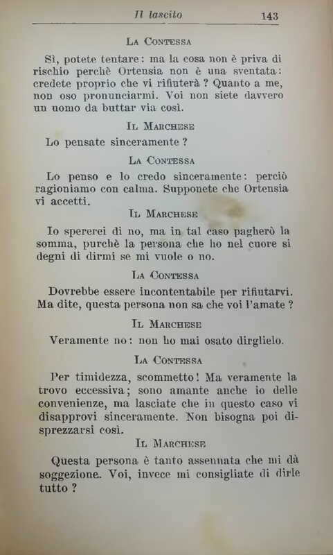 1930 : Il lascito (Maria Luisa Fanciulli)