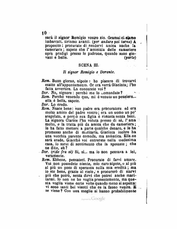 1872 : Le false confidenze
