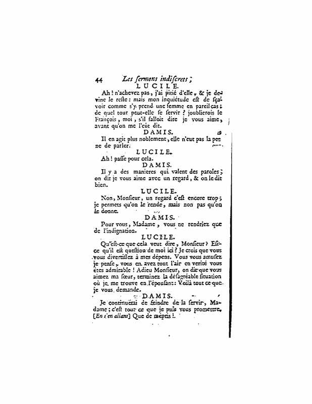 1732 : Les serments indiscrets