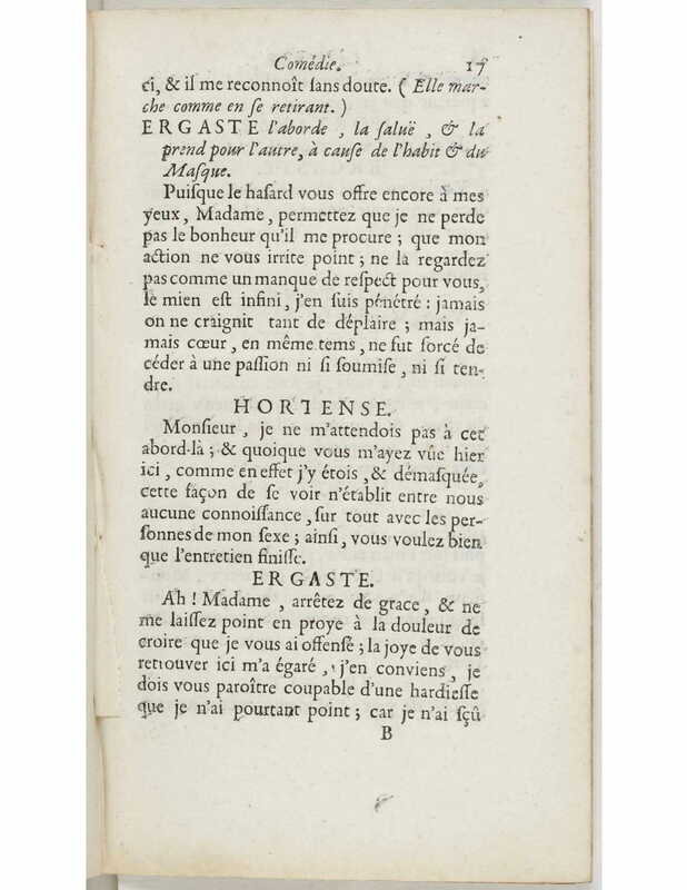 1739 : La méprise