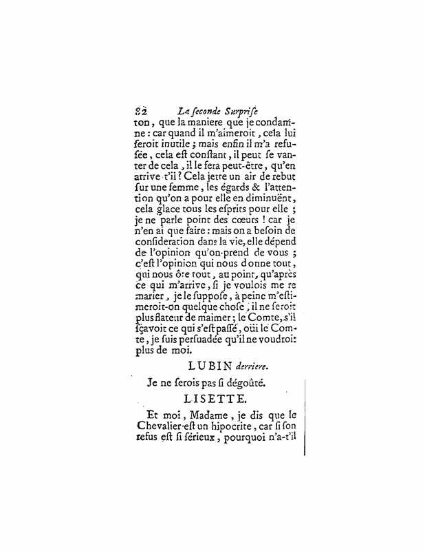 1728 : La seconde surprise de l’amour
