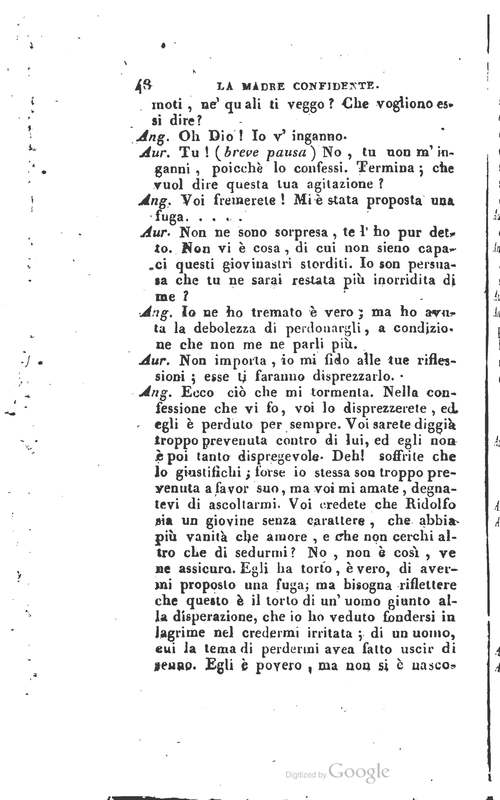 1825: La madre confidente (anonyme)