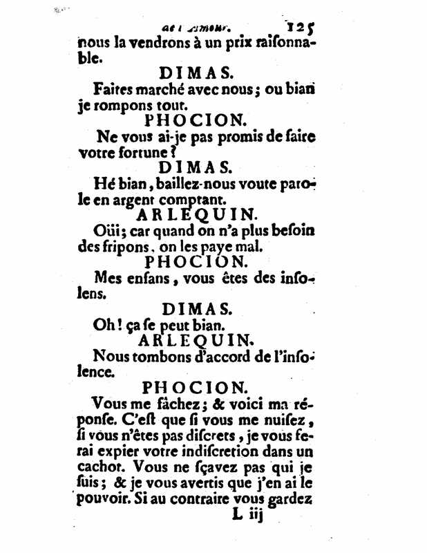 1732 : Le triomphe de l’amour