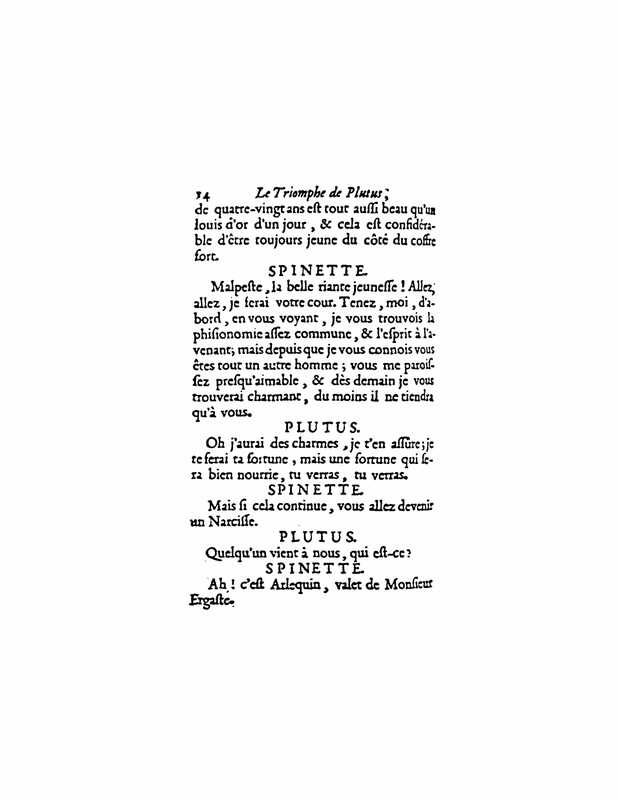 1729 : Le triomphe de Plutus