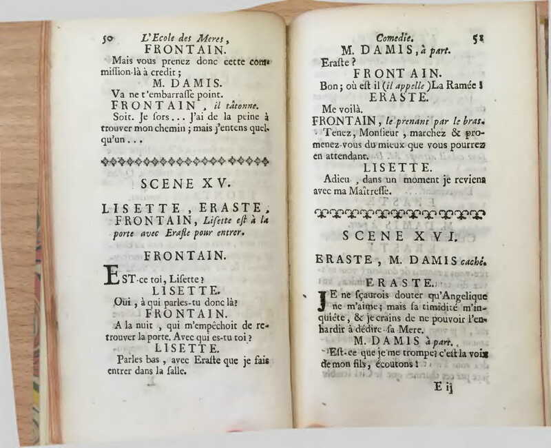 1732 : L’école des mères