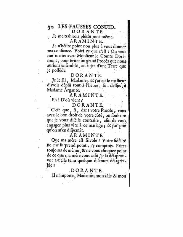 1738 : Les fausses confidences