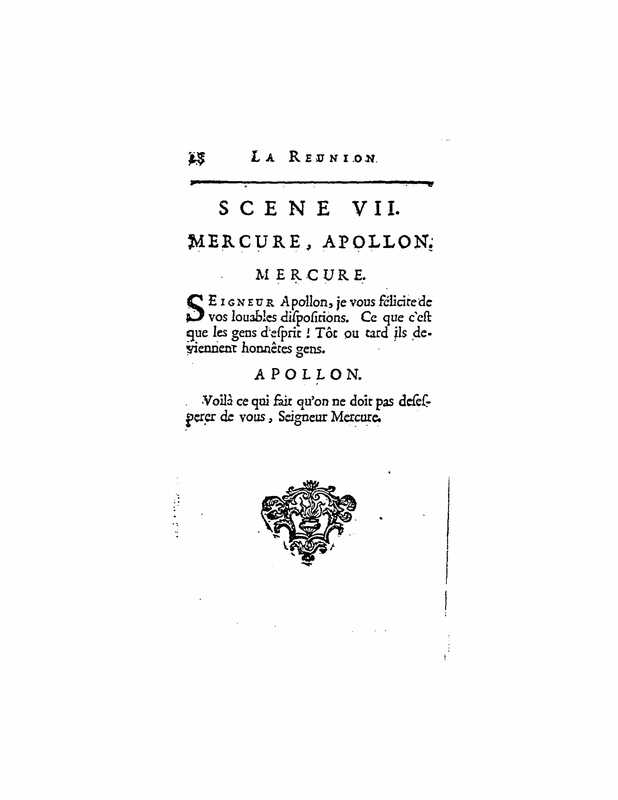 1732 : La réunion des amours