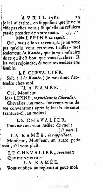 1761 : La provinciale