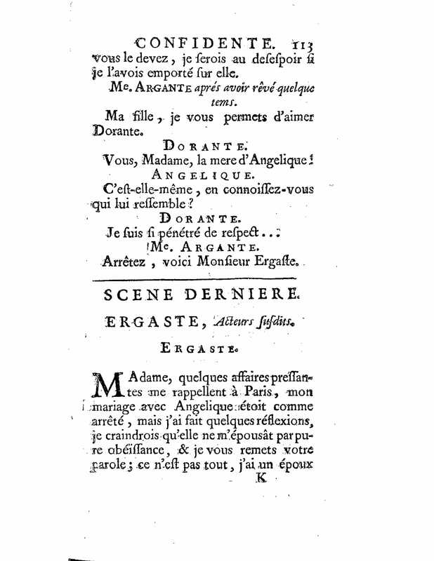 1735 : La mère confidente
