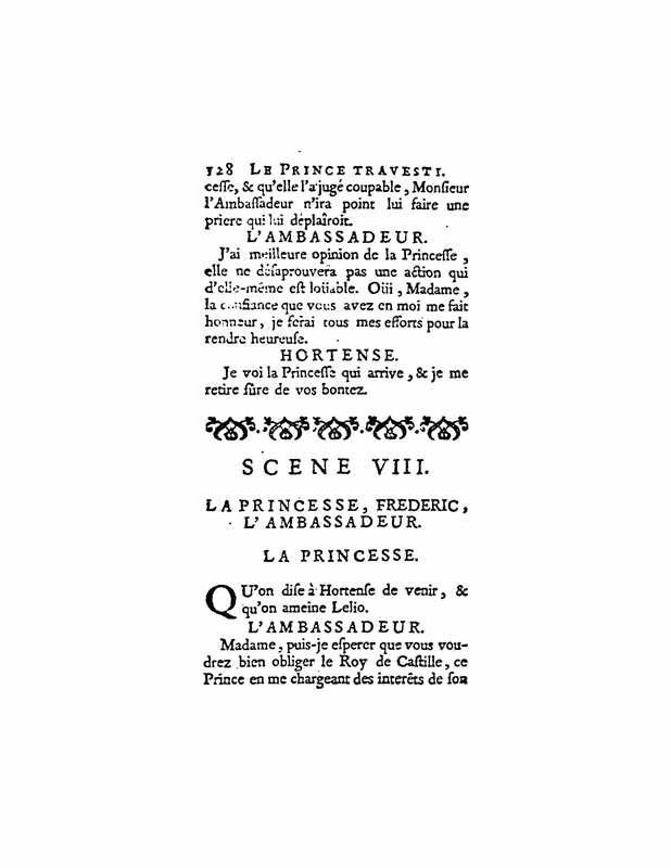 1727 : Le prince travesti