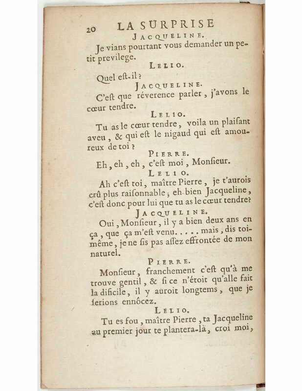 1723 : La surprise de l’amour