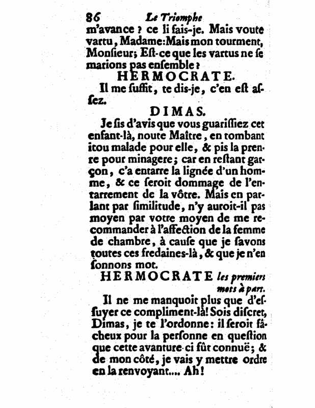 1732 : Le triomphe de l’amour