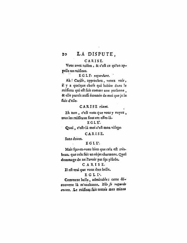 1747 : La dispute