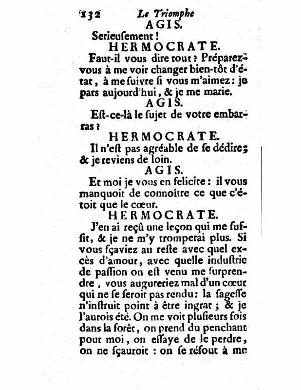 1732 : Le triomphe de l’amour