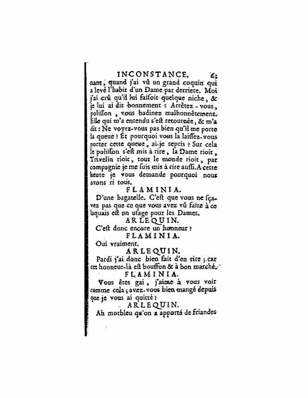 1724 : La double inconstance