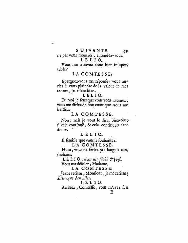 1729 : La fausse suivante