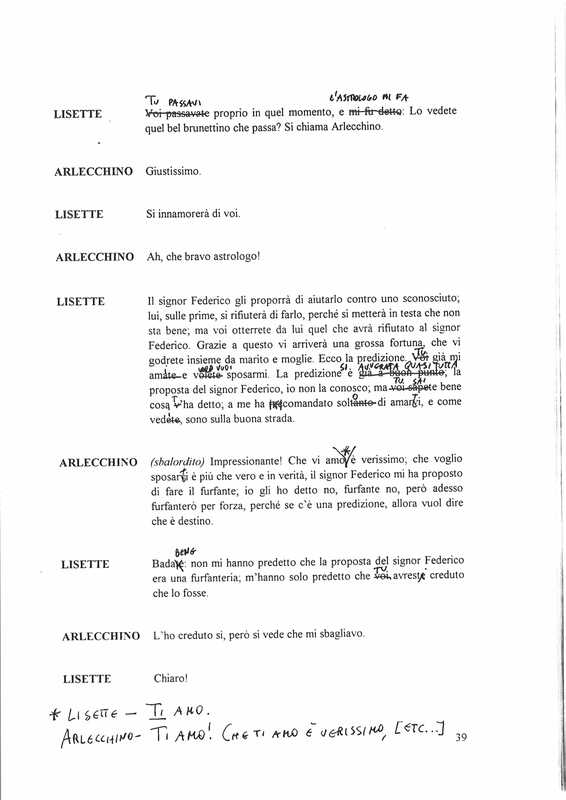 1997 : Il principe travestito (Cristina Pezzoli)