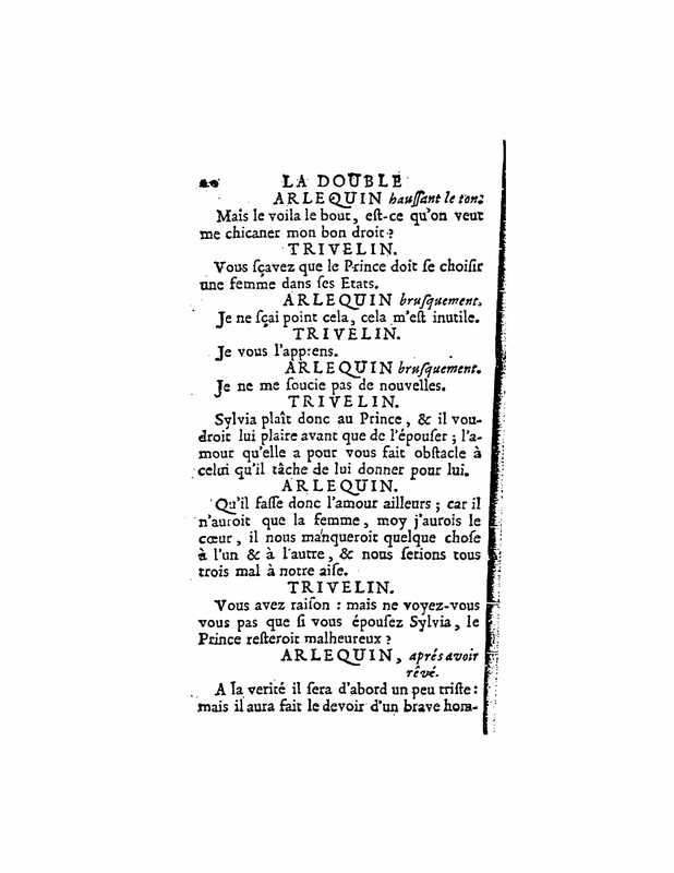 1724 : La double inconstance