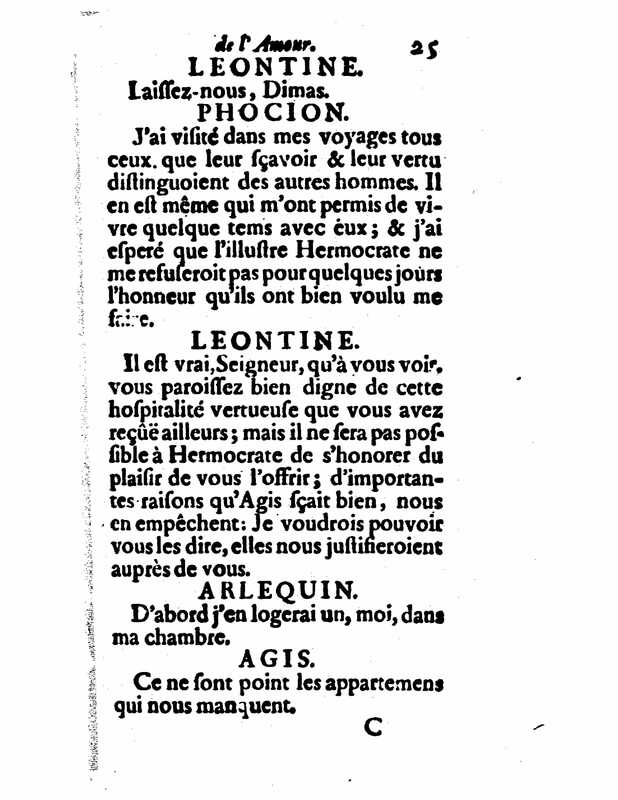 1732 : Le triomphe de l’amour