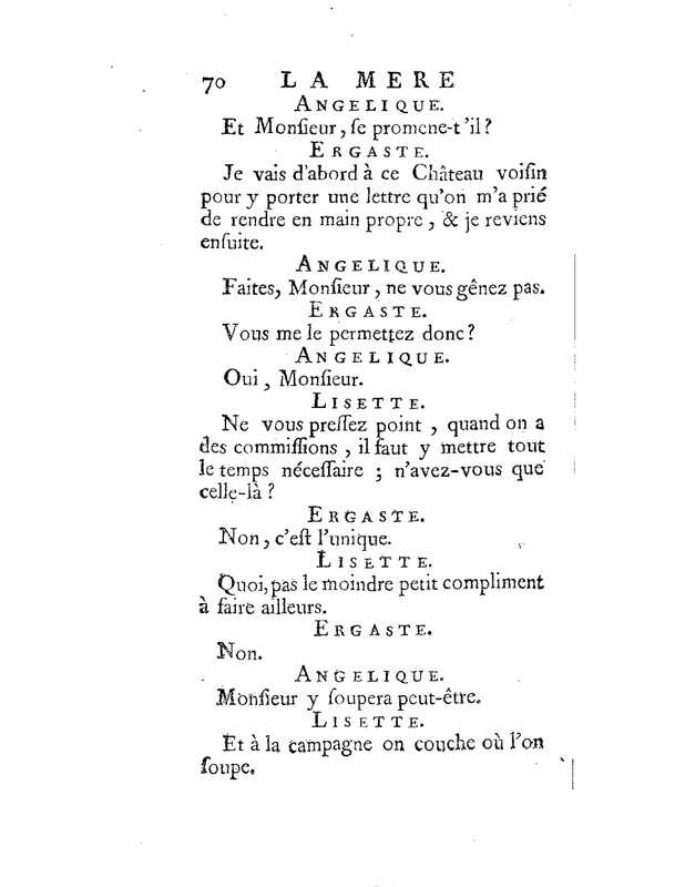 1735 : La mère confidente