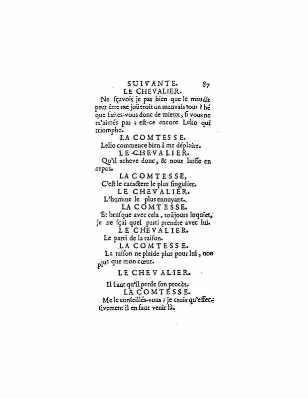 1729 : La fausse suivante